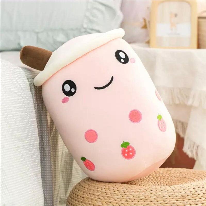 Bubble Tea Plush Pillow – “Cuppy Dreams” Soft Toy by BLOSÉ