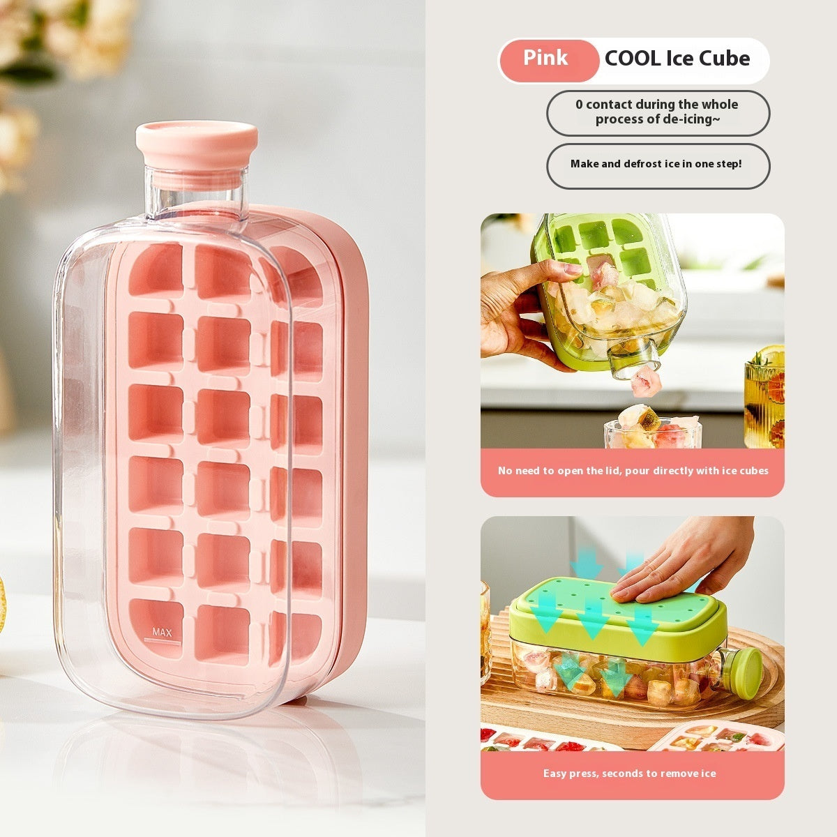 Instant Ice Bottle – Chill & Pour Cup by BLOSÉ