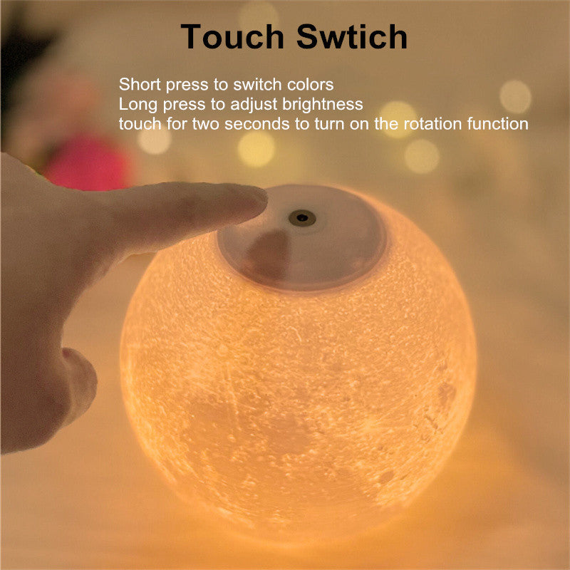BLOSÉ LunarFloat™ | Levitating Moon Lamp with Magnetic Suspension & Glow Aura