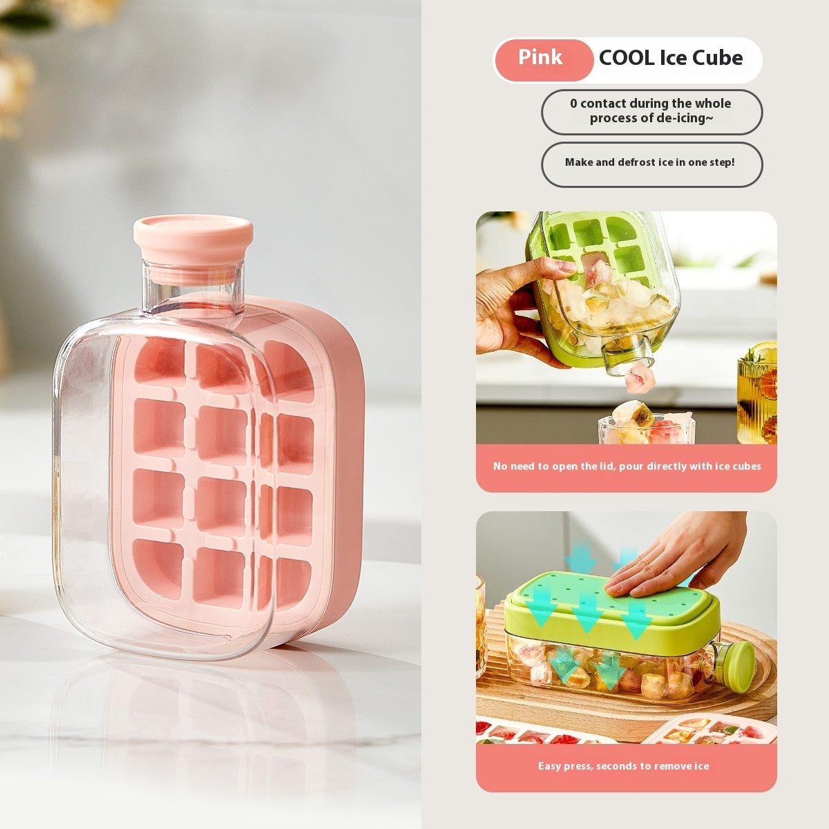 Instant Ice Bottle – Chill & Pour Cup by BLOSÉ