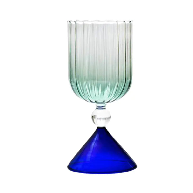 Modern Art Glass Cups – Irregular Design for Coffee, Juice & More