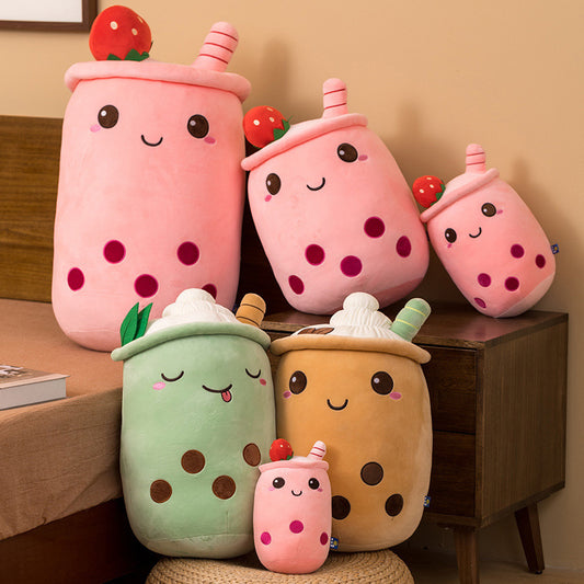 Bubble Tea Plush Pillow – “Cuppy Dreams” Soft Toy by BLOSÉ