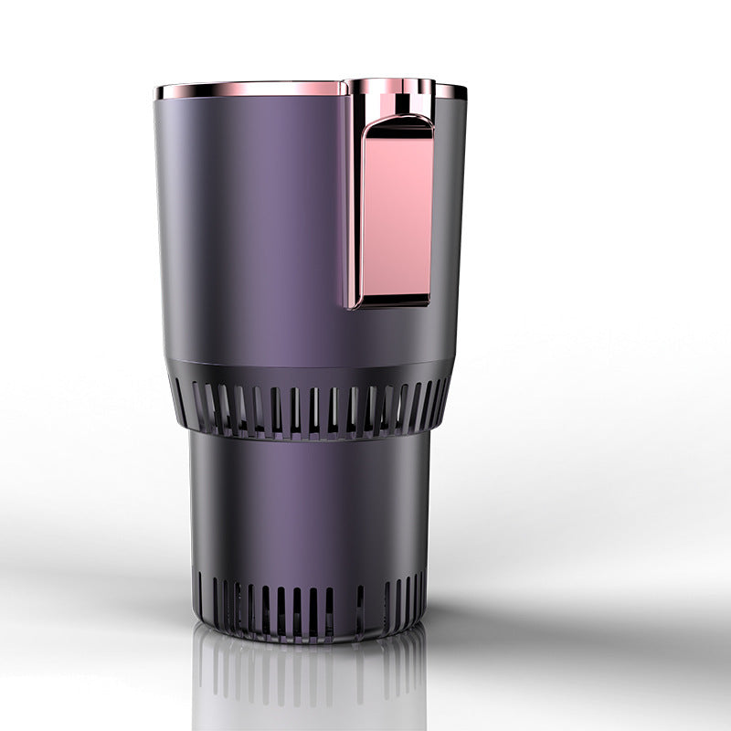 2-in-1 Smart Car Cup Holder – Heating & Cooling with Digital Temperature Display