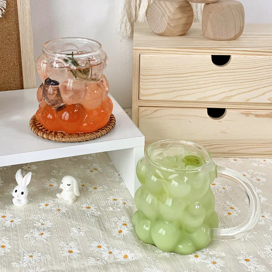 Grape-Shaped Glass Cups – Fun & Stylish Drinkware for Any Occasion