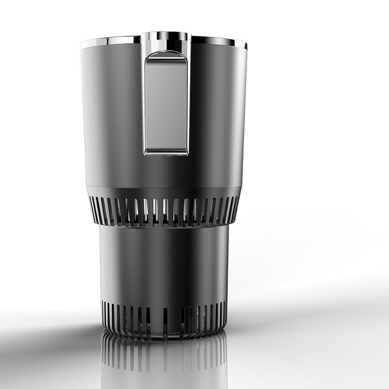 2-in-1 Smart Car Cup Holder – Heating & Cooling with Digital Temperature Display